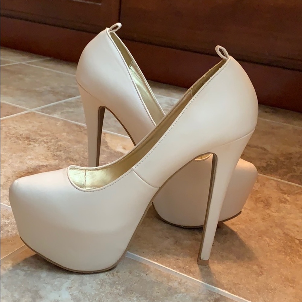 Nude heels